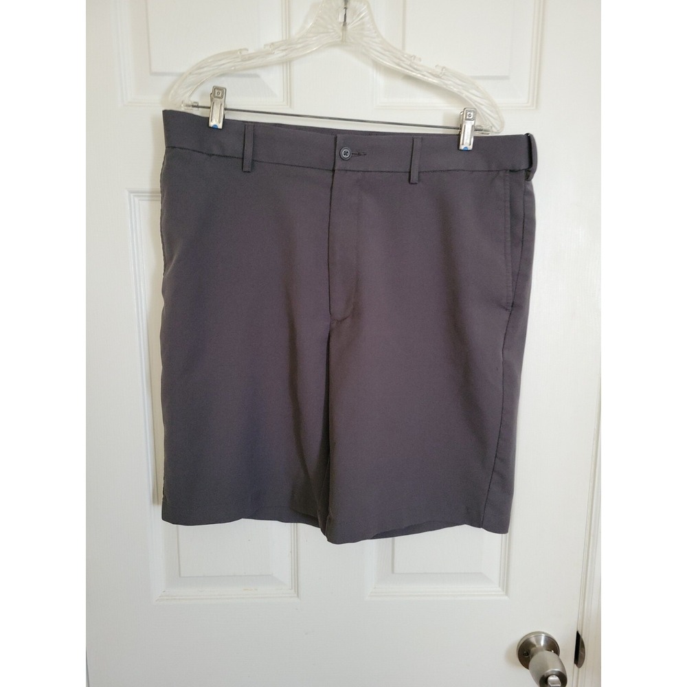 Lot of 2 Grand Slam Golf Chino Shorts Mens Size 36 Blue Gray Flat Front Casual - Picture 2 of 9